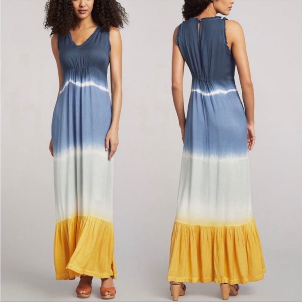 Faherty Ombré Maxi Dress